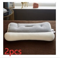 Anti-traction Soybean Fiber Pillow Neck Protection Pillow Simple Health Comfort