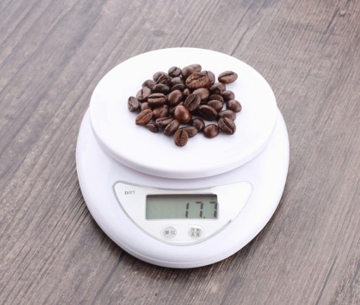 Mini kitchen scale 5Kg mini simple kitchen health baking scale Electronic scale precision 0.1g