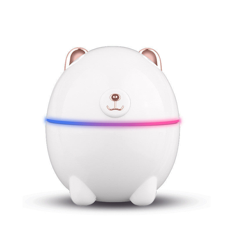 Mini bear humidifier spray aroma lamp