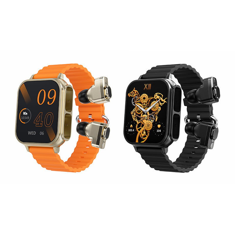 N22 Earphone Watch Two-in-one Sitting Heart Rate Health Monitoring Multi-sport Mode Smart Watch