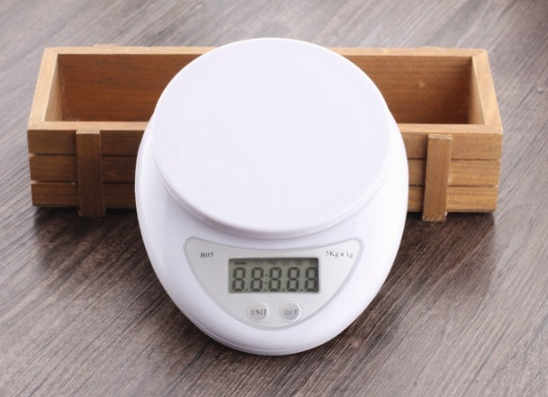 Mini kitchen scale 5Kg mini simple kitchen health baking scale Electronic scale precision 0.1g