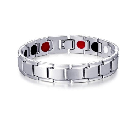 Health Energy 4 IN 1 Bracelet Magnetic Titanium Bio Energy Bracelet For Men Arthritis Twisted Healthy Magnetic Bracelet