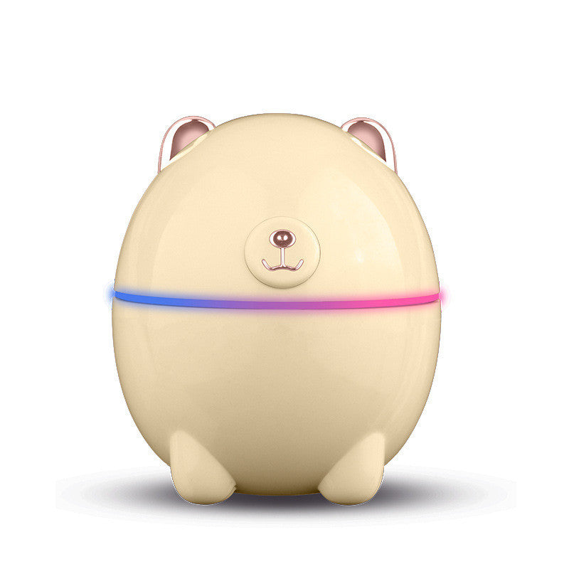 Mini bear humidifier spray aroma lamp