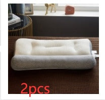 Anti-traction Soybean Fiber Pillow Neck Protection Pillow Simple Health Comfort