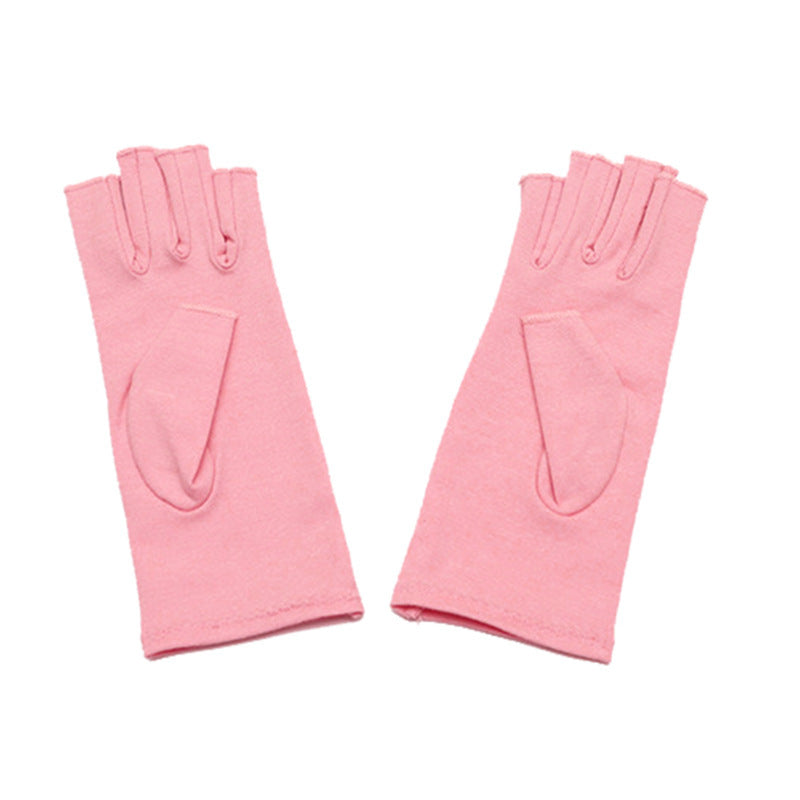 Breathable Health Care Half Finger Gloves