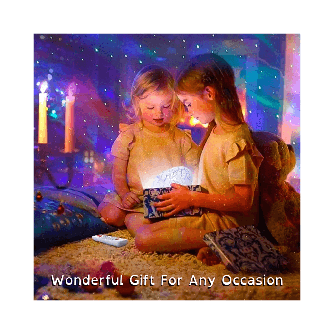 Transform bedtime with the DinoDream Galactic Projector.