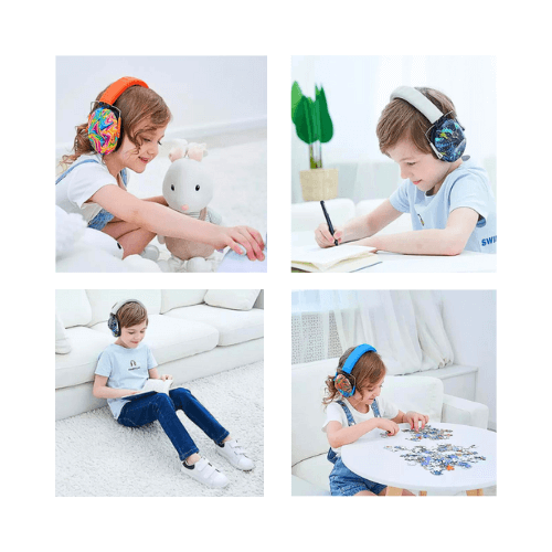 "Fashion-forward hearing protection for the next generation. SonicPeace Guardian stands out. 👶👂 #NextGenSafety" ProHear Noise Canceling Headphones