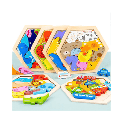 Wooden 3D Children's Puzzle