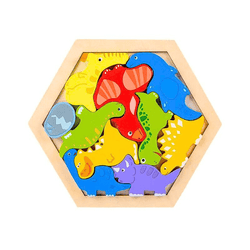 Shape young minds with our Wooden 3D Puzzles' vibrancy.