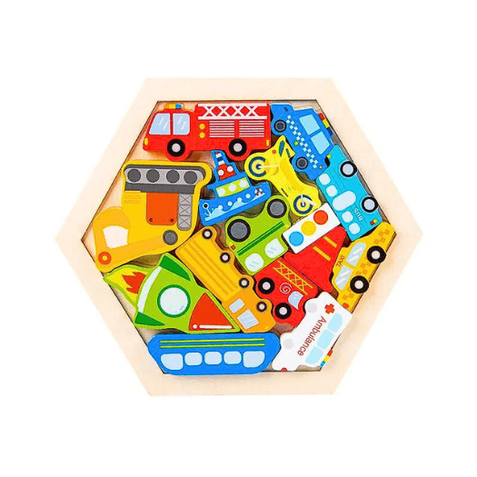 Square and Hexagonal Puzzles – building blocks of learning.