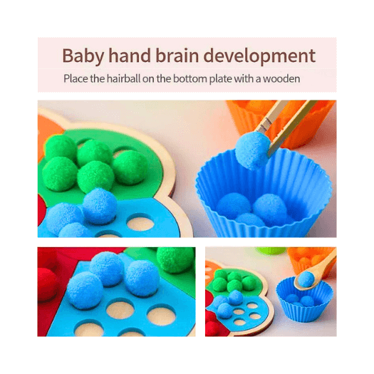 "🎨 Explore colors and numbers with fun! 🌟 Develop fine motor skills with our colorful set. #FunLearning"